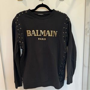 Balmain logo sweatshirt